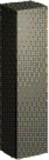 Geberit Xeno2 Hochschrank mit einer Tür und Innenspiegel, 40x170x35,1cm, greige