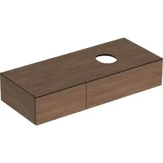 Geberit VariForm US für AS-Waschtisch, m. 2 Schubl. 120x23,5x51cm, Eiche – Bild 2
