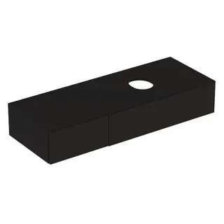 Geberit VariForm US für AS-Waschtisch, m. 2 Schubl. 135x23,5x51cm, lava lackiert matt – Bild 2
