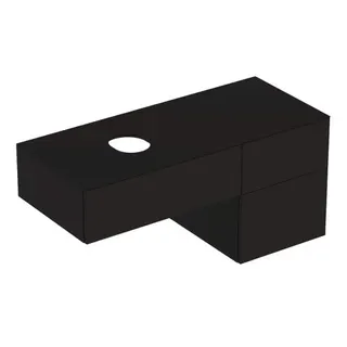 Geberit VariForm US für AS-Waschtisch, m. 3 Schubl. 120x55x51cm, lava lackiert matt – Bild 2