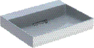 Geberit ONE Waschtisch 60x48cm, CleanDrain ohne Hahnloch, ohne Überlauf, weiß, KeraTect/weiß glzd – Bild 2