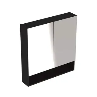 Geberit Renova Plan Spiegelschrank, 2 Türen 80x85x17,5 cm, lava – Bild 2