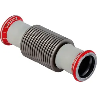 Geberit Mapress C-Stahl Axialkompensator mit Pressmuffen d35 – Bild 2