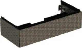 Geberit ONE Unterschrank für WT/-Platte 1 Schubl., 103,6x26,6x47cm, greige matt – Bild 2