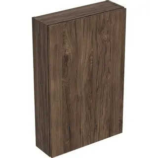 Geberit Hängeschrank rechteckig, 1 Tür 45x70x15cm, Nussbaum hickory – Bild 2