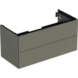 GE ONE Unterschrank für WT/-Platte 2 Schubl., 103,6x50,4x47cm, greige matt