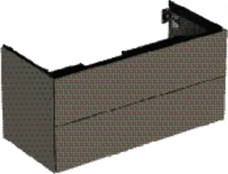 Geberit ONE Unterschrank für WT/-Platte 2 Schubl., 103,6x50,4x47cm, greige matt – Bild 2