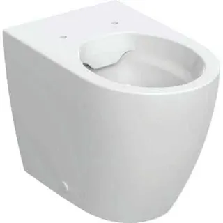 Geberit iCon Stand-WC Tiefspüler, wandbündig geschl. Form, Rimfree, weiß – Bild 2