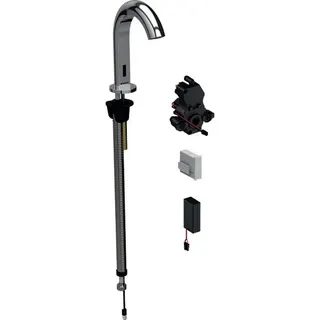 Geberit Waschtischarmatur Piave, Standmontage mit UP-Funktionseinh. Batt. o. Mischer – Bild 2
