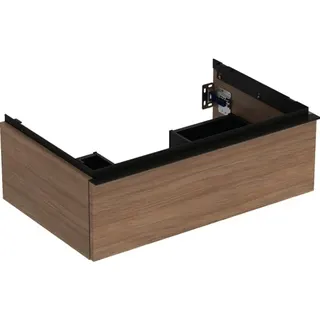 Geberit iCon Unterschrank für Waschtisch, 1 Schubl. 74x24,7x47,6cm, Eiche/Gr. Lava – Bild 2