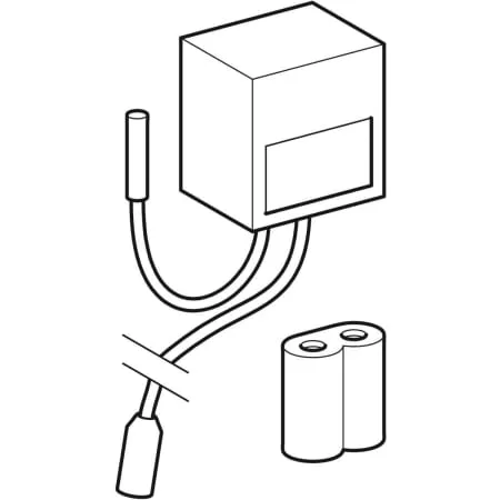 Geberit Steuermodul für Urinalsteuerung Batteriebetrieb, Typ 501/1000