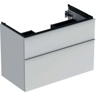 Geberit iCon Unterschrank für Waschtisch, 2 Schubl. 88,8x61,5x47,6cm, weiß matt – Bild 2