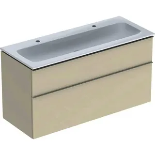 Geberit iCon Set MWT m. US, 2 Schubl. 120x63x48cm, sandgrau/KeraTect – Bild 2
