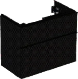 GE iCon Unterschrank f. WT, verk. Ausld. 74x61,5x41,6cm, 2 Schubl., lava