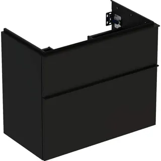 Geberit iCon Unterschrank f. Waschtisch, verk. Ausld. 74x61,5x41,6cm, 2 Schubl., lava – Bild 2