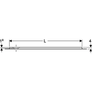 Geberit Olona Duschwanne 90 x 75 cm rechteckig, mit Dichtvlies, weiß matt – Bild 4