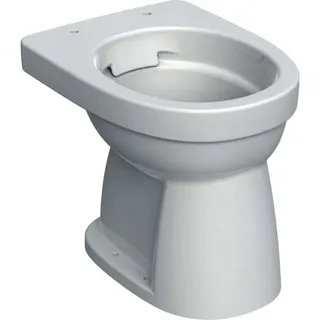 Geberit Renova Stand-WC Flachspüler Abg. vertikal, Rimfree, weiß – Bild 2