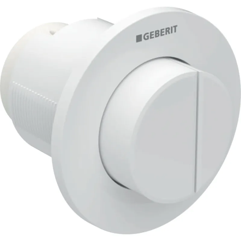 Geberit Fernbetätigung Typ 01 pneumatisch für 2-Mengen-Sp., UP-Drücker vorragend
