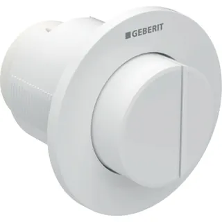 Geberit Fernbetätigung Typ 01 pneumatisch für 2-Mengen-Sp., UP-Drücker vorragend
