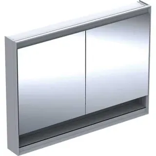 Geberit ONE Spiegelschrank mit Ni/Comf.Light 2 Türen, AP-Mont., 120x90x15cm, weiß – Bild 2