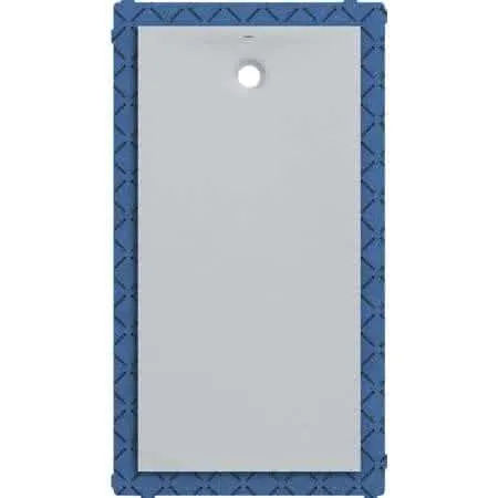 Geberit Olona Duschwanne 100 x 80 cm rechteckig, mit Dichtvlies, weiß matt