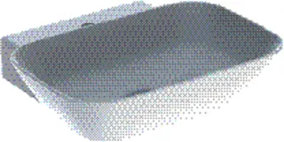 Geberit ONE AS-Waschtisch, Schalenform, 50x42,5 cm mit Hahnloch, ohne Überlauf, weiß, KeraTect – Bild 2