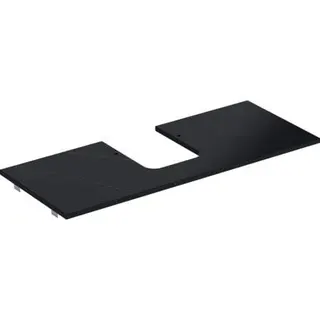 Geberit ONE Waschtisch-Pl. Aus mi. f. AWT Schalenform 120x2x47cm, Marmoroptik schwarz matt – Bild 2
