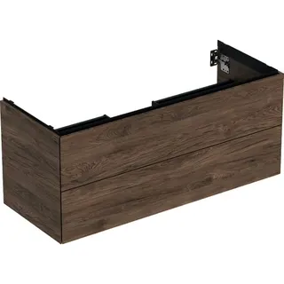 GE ONE Unterschrank für WT/-Platte 2 Schubl., 118,4x50,4x47cm,Nussb.hickory