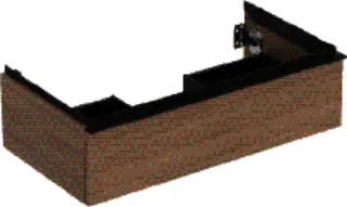GE iCon Unterschrank für WT, 1 Schubl. 88,8x24,7x47,6cm Eiche/Gr. Lava