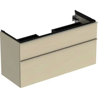 Geberit iCon Unterschrank für Waschtisch, 2 Schubl. 118,4x61,5x47,6cm, sandgrau – Bild 2