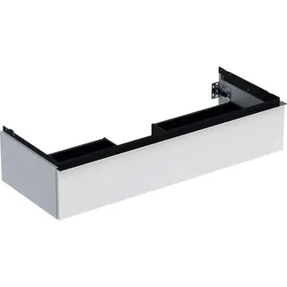 Geberit iCon Unterschrank für Waschtisch, 1 Schubl. 118,4x24,7x47,6cm, weiß hgl/Gr. chrom – Bild 2