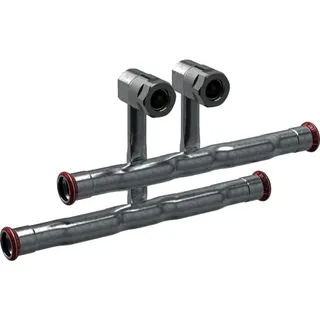 GE Mapress C-Stahl Set Anschluss-T-Stück f. Vorl./Rückl. Anschlussverschr. d22-15