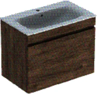 GE Renova Plan Set MWT m. US, 1 Schubl. 80x62,2x48cm, Nussbaum hickory