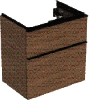 GE iCon Unterschrank f. WT, verk. Ausld. 59,2x61,5x41,6cm, Eiche/Gr. Lava