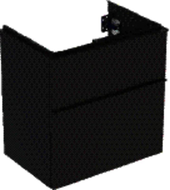 Geberit iCon Unterschrank f. Waschtisch, verk. Ausld. 59,2x61,5x41,6cm, lava