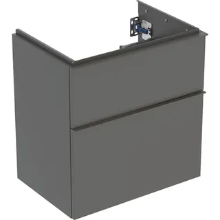 Geberit iCon Unterschrank f. Waschtisch, verk. Ausld. 59,2x61,5x41,6cm, lava – Bild 2