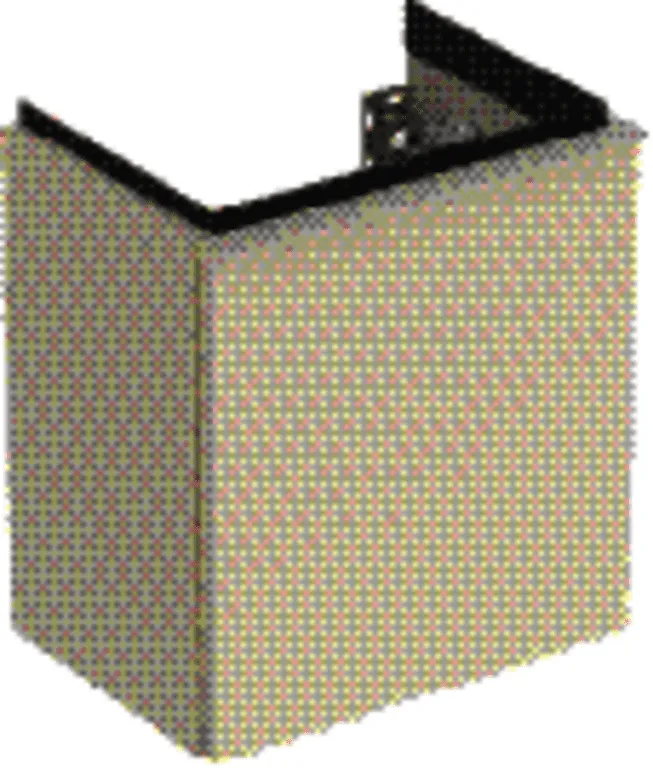 Geberit iCon Unterschrank für HWB, 1 Tür rechts 37x41,5x27,9cm, sandgrau