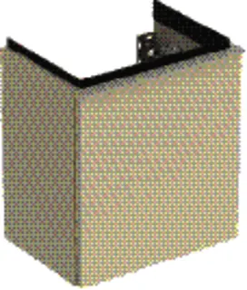 GE iCon Unterschrank für HWB, 1 Tür re 37x41,5x27,9cm, sandgrau