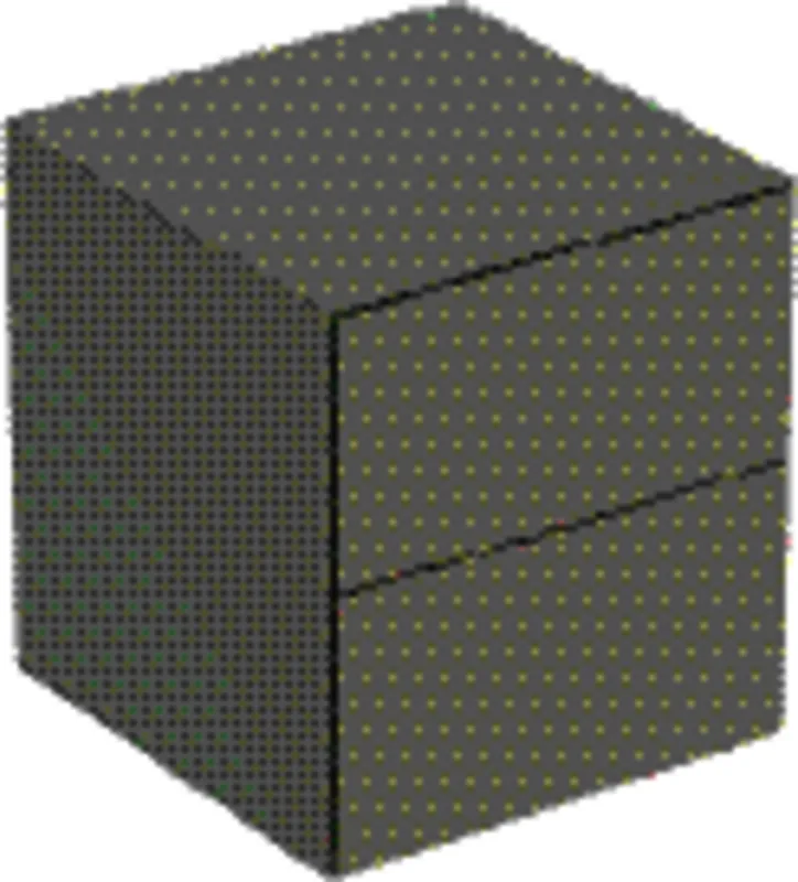 Geberit ONE Seitenschrank mit 2 Schubl. 45x49,2x47cm, greige matt