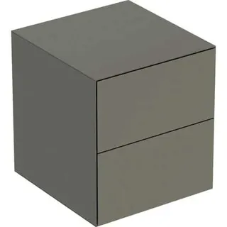 Geberit ONE Seitenschrank mit 2 Schubl. 45x49,2x47cm, greige matt – Bild 2