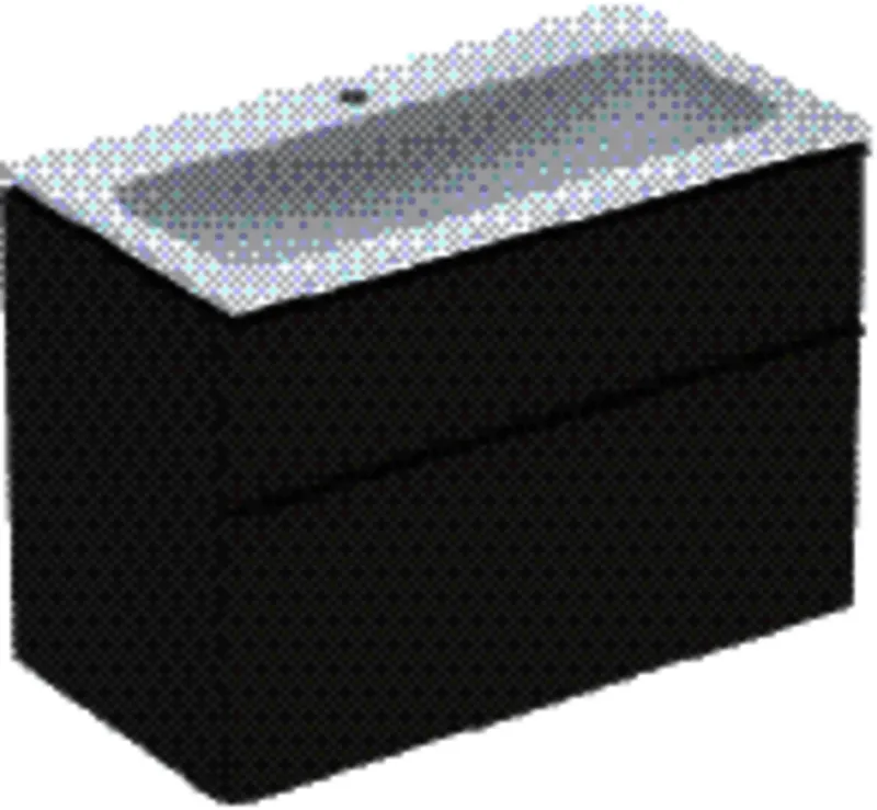 Geberit iCon Set MWT m. US, 2 Schubl. 90x63x48cm, lava