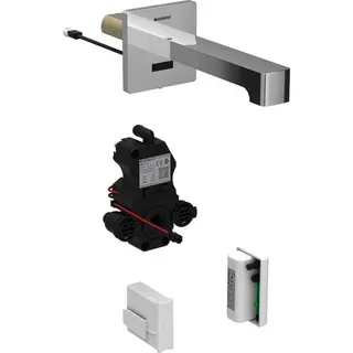 Geberit Waschtischarmatur Brenta Wandmontage mit UP-Funktion Genr. L 17cm mit Mischer