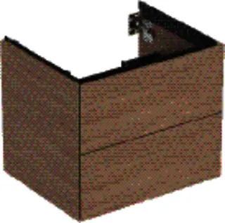 GE ONE Unterschrank für WT/-Platte 2 Schubl., 59,2x50,4x47cm, Eiche
