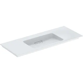 Geberit ONE MWT 120x48cm, CleanDrain ohne Hahnloch, ohne Überlauf, weiß, KeraTect/weiß glzd – Bild 2