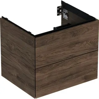 GE ONE Unterschrank für WT/-Platte 2 Schubl., 59,2x50,4x47cm, Nussb.hickory