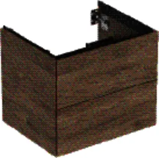 Geberit ONE Unterschrank für WT/-Platte 2 Schubl., 59,2x50,4x47cm, Nussb.hickory – Bild 2