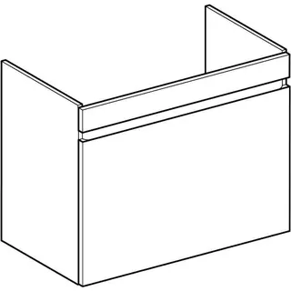 Geberit Renova Plan US f. Waschtisch, mit 1 Schublade 78,2x60,6x44,6cm, Nussbaum hickory – Bild 3