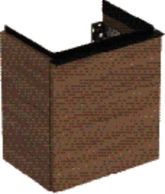 Geberit iCon Unterschrank für HWB, 1 Tür links 37x41,5x27,9cm, Eiche/Gr. Lava