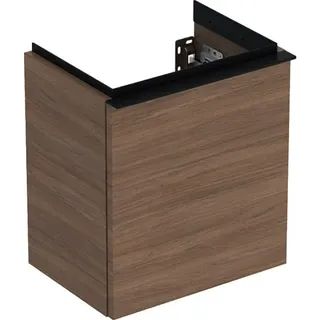 Geberit iCon Unterschrank für HWB, 1 Tür links 37x41,5x27,9cm, Eiche/Gr. Lava – Bild 2