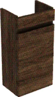 GE Renova Plan US für HWB, 1 Tür 31,4x60,5x22cm, Nussbaum hickory